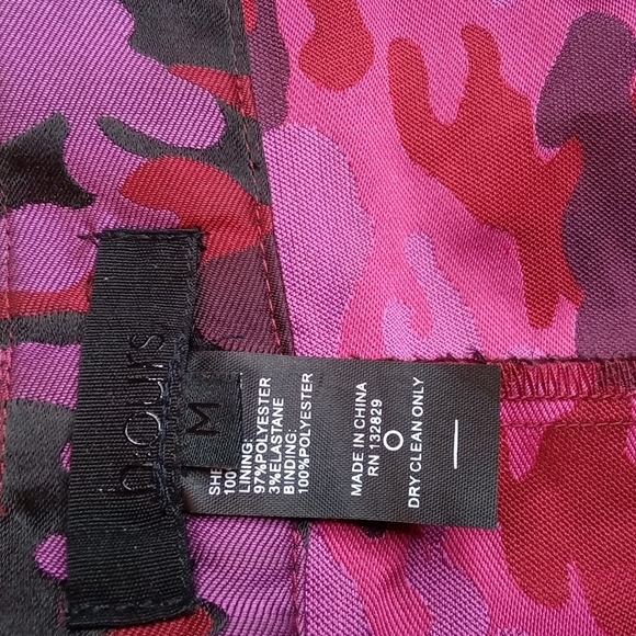h:ours Joggers Camouflage Pink Red black. Size Medium. - Picture 9 of 14